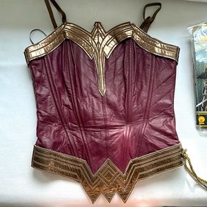 Wonder Woman corset and cuff